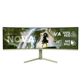 49" Arozzi Nova Forest Green / Monitor / VA / 5120x1440 / 32:9 / 165Hz / 1ms / HDMI 2.1 + DP 1.4 / USB-C (AZ-NO-49TUW165-FST)