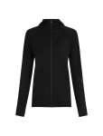 Dámská merino mikina ICEBREAKER Wmns 150 MerinoFine Ace LS Zip Hoodie, Black velikost: L