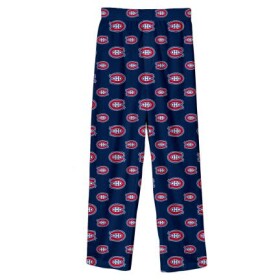 Outerstuff Dětské pyžamové kalhoty Montreal Canadiens NHL Team Colored Printed Pant Velikost: Dětské S (6 - 8 let)