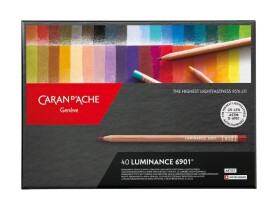 Caran D'ache Luminance 6901 sada 40 barev