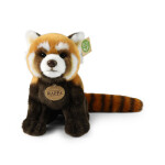 Plyšová panda červená 28 cm, ECO-FRIENDLY