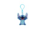 Přívěsek na klíče/Klíčenka Lilo a Stitch plast 11cm na baterie se světlem na kartě