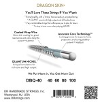 DR Strings Dragon Skin+ DBQ-40