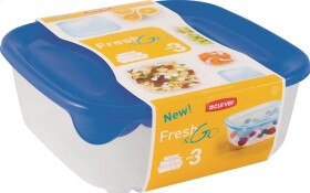 Curver set FRESH&GO 0,25L+0,8L+1,7L
