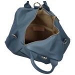 Luxusní dámský kožený kabelko-batoh Opu, světle modrá