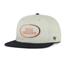 47 Brand Pánská kšiltovka Texas Longhorns NCAA Ovalcrest Captain Snapback