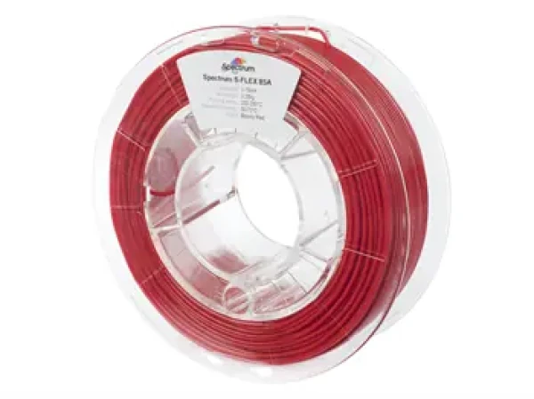 Spectrum S-Flex 85A Bloody Red / 3D filament / TPU / 1,75 mm / 0,25 kg (80566)