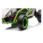 Mamido Elektrická driftovací motokára TORNADO 2x150W 24V zelená