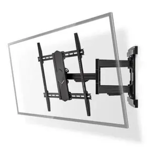Nedis Nástěnný TV držák Full Motion / 43 - 100 " / Maximální podporovaná hmotnost obrazovky: 70 kg / Naklápěcí / Otočné (TVWM6570BK)