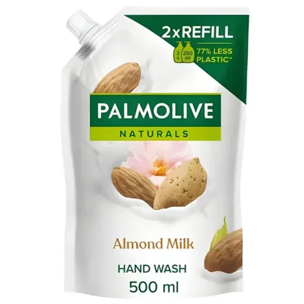 Palmolive tekuté mýdlo Almond Milk náhradní náplň 0,5 l / Tekuté mýdlo (17611)