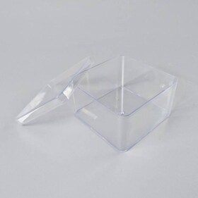 Cake Star Cake Star Plastová krabička s víčkem (9,5 x 9,5 x 6,3 cm)