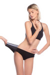 Dámské kalhotky BIKINI L-FIT6000BI-02 černá XS/M