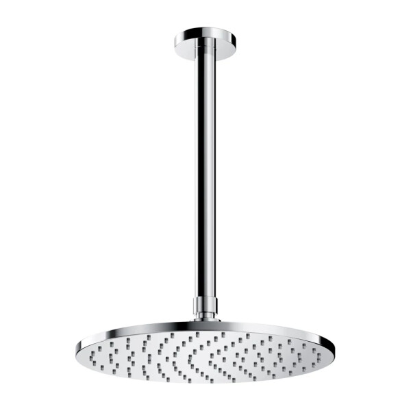 OMNIRES - SLIMLINE dešťová hlavice se stropním ramenem, chrom lesk WSSET1CR