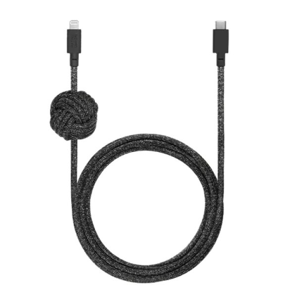 Native Union Night Cable USB-C - Lightning 3m cosmos (NCABLE-CL-CS-BK-NP)
