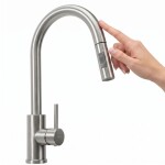 REA - Kuchyňská baterie Fresh Touch Brush Nickel REA-B6735