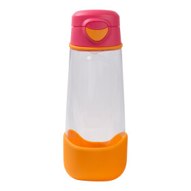 B.box Sport láhev na pití 600 ml - růžová/oranžová