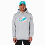 New Era Pánská mikina Miami Dolphins NFL Logo Hoodie Sweatshirt Velikost: S