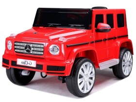 Mamido Dětské elektrické autíčko Mercedes G500 červené