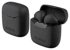 DeFunc True Lite černá / Bezdrátová sluchátka / Bluetooth 5.3 / ENC / IPX4 / výdrž 20 h (71463)