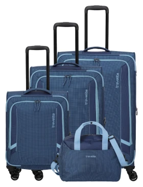 Travelite Corsiica S,M,L,BB Blue BB: 20 l / S: 35/38 l / M: 62/67 l / L: 100/105 L TRAVELITE-8000140-25