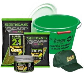 Sensas Akční kbelík Carp Paste Pellets Corn,Sensas Akční kbelík Carp Paste Pellets Corn