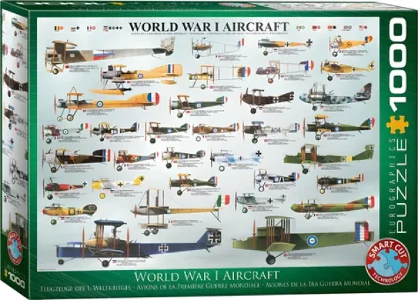 EUROGRAPHICS Puzzle Letadla 1. světové války