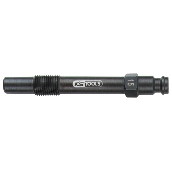 KS Tools 150.3675 Adaptér žhavicích svíček, M10 x 1,0 s vnějším závitem, délka 75 mm