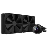 NZXT Kraken 280 černá / 2x 140mm / Fluid Dynamic Bearing / 32.1 dB @ 1500 RPM / 99.68 CFM / AMD + Intel (RL-KN280-B1)