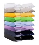 Odkládací zásuvka VICTORIA - transparentní kouřová