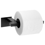 REA - Držák na toaletní papír Black Mat 392599 HOM-02001