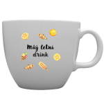 Personalizovaný MEGA XXL keramický hrnek 1 000 ml s letním mixem