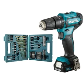 Makita HP333DSAX1 / Aku Příklepová vrtačka / 12V / 2x 2.0Ah / 10 mm sklíčidlo / 1700 ot-min / 25 500 příklepů-min / 30 N (HP333DSAX1)