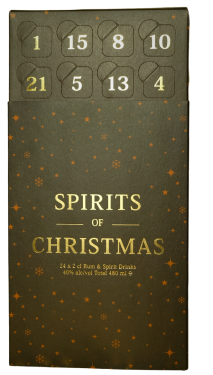 Clean spirit Kalendář Spirit of Christmas 0,48L (24x0,02L), 40%, -DB-