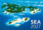 Nástěnný kalendář 2027 Helma Sea