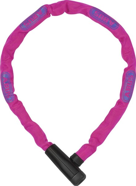 Řetezový zámek ABUS Steel-O-Chain 5805K, 75 cm, barva růžová