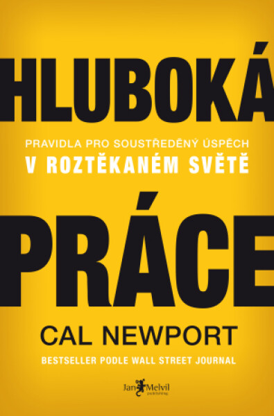 Hluboká práce - Cal Newport - e-kniha