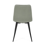 Jídelní židle, zelená, sametová látka, DCL-X7015 GRN2