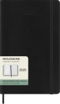 Moleskine Plánovací zápisník 2025 černý L, měkký