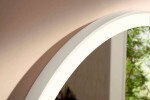 HANSGROHE - Xarita Lite S Zrcadlo s LED osvětlením, průměr 70 cm, matná bílá 54966700