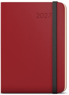 Denní diář 2027 David Hemingway A5 bordó