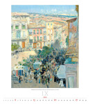 Nástěnný kalendář 2026 Helma - Impressionism, 45 x 52 cm