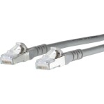 Metz Connect 130845A533-E RJ45 síťové kabely, propojovací kabely CAT 6A S/FTP 15.00 m šedá s ochranou 1 ks