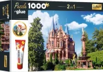 Trefl - Puzzle - 2v1 Zámek Drachenburg v Siebengebirge, Německo s lepidlem