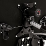 Kancelářská židle, potah šedá látka a černá síťovina MESH, houpací mech.