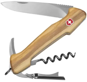 VICTORINOX WINE MASTER olivové dřevo / Kapesní nůž / Ocel / Počet funkcí 6 / Délka 130 mm (V-0.97 01.64)