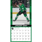 JF Turner Kalendář Dallas Stars NHL 2027 Wall Calendar