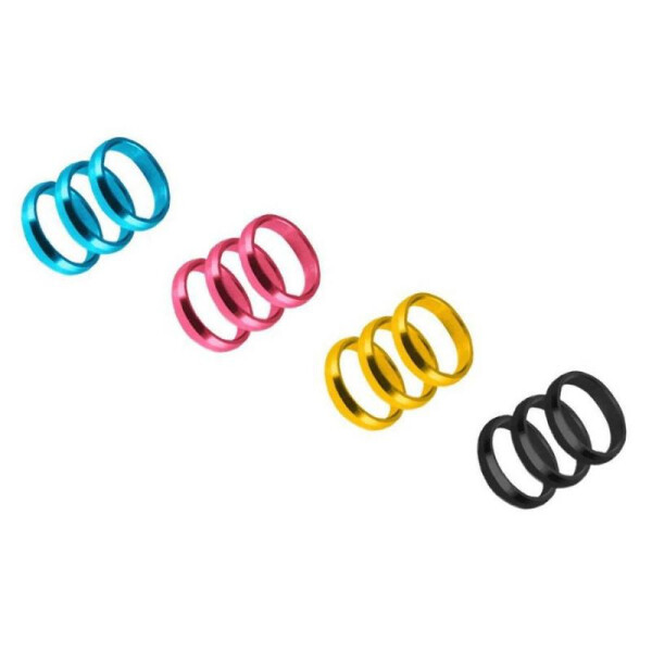 Sada náhradních kroužků Supergrip (3ks) černá