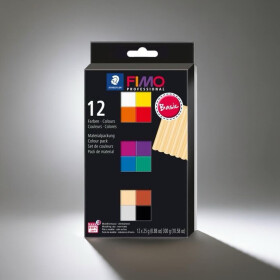 Staedtler Fimo Professional sada Basic 12 x 25 g