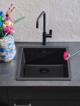 Granitový dřez Reginox Verona 50, R40294, Nero Black R40294