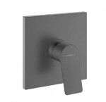 HANSGROHE - Vivenis Sprchová baterie pod omítku, kartáčovaný černý chrom 75615340